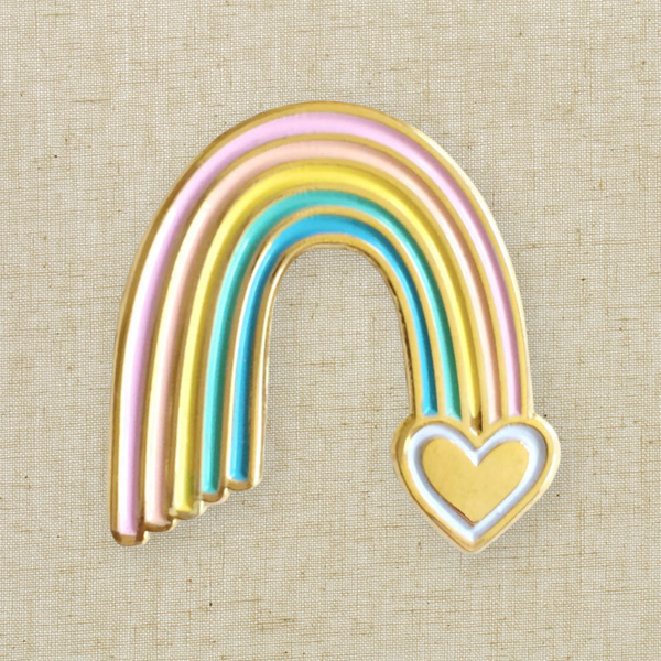 Rainbow Enamel Pin