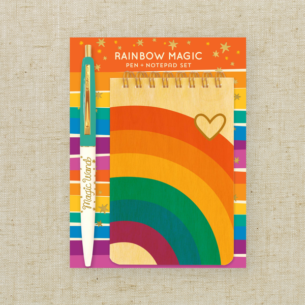 Rainbow Magic Pen + Notepad Set