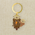 Water Otters Enamel Keychain
