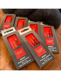 7 US | 16” Ebony Fixed Circular Knitting Needles | Lantern Moon