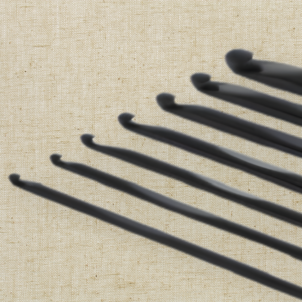 E (3.5mm) Ebony Crochet Hook | Lantern Moon
