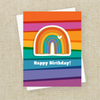 Rainbow Sticker Birthday Card