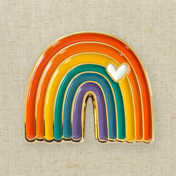 Rainbow Vibes Enamel Pin