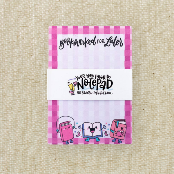 Bookmarked for Later Notepad