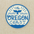 Oregon Coast Whale's Tail | 3.5" Round Sticker
