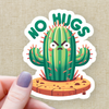 Angry Cactus Sticker