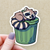 Sleeping Raccoon Sticker