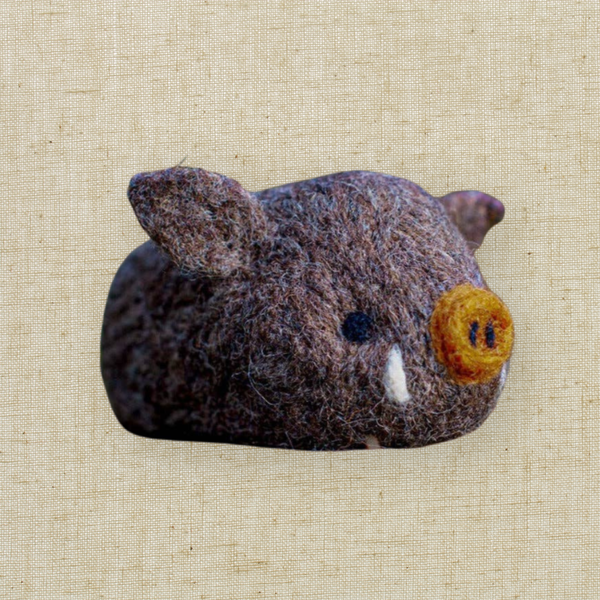 Boar Needle Felting Kit