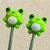 Frog Knitting Needle Point Protectors