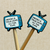 True Crime & Snacks Knitting Needle Point Protectors