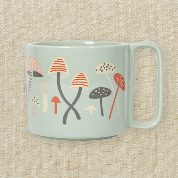 Far and Away Mushroom Midi Mug | 11 oz