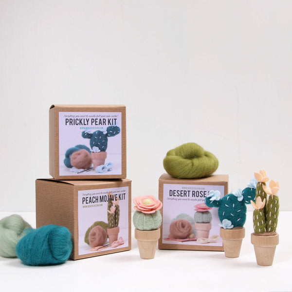 Peach Mojave Needle Felting Kit