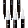 PRO Acrylic Paint Pens Extra Fine - Black & White 6 pc