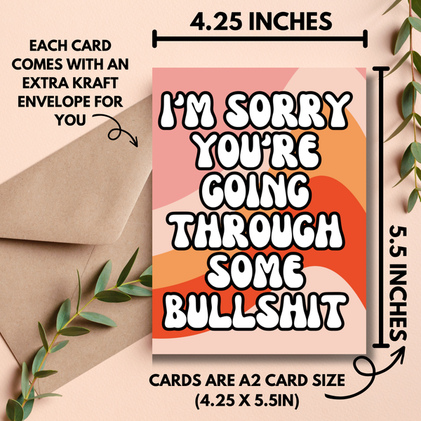 Funny Sympathy Card