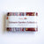 40-Piece Cotton 2.5'' x 10'' Mini Strips - Crimson Garden Collection