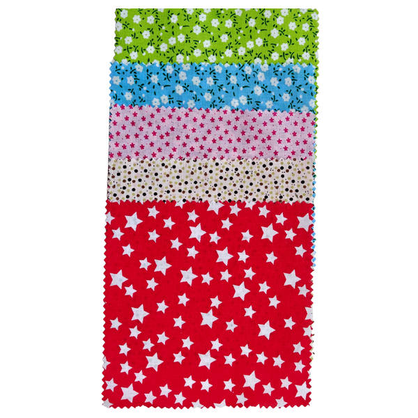 Charm-pack 40pcs - 5" Square Precuts - Patchwork Carnival Collection
