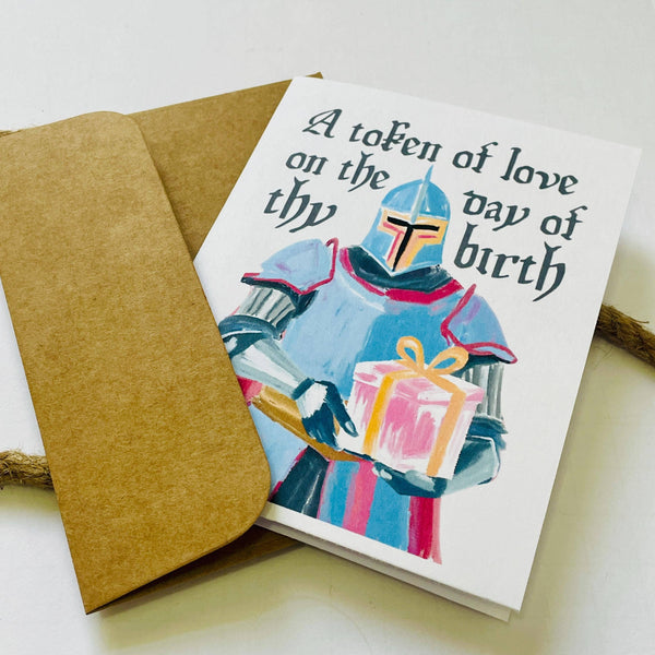 Medieval Birthday Card