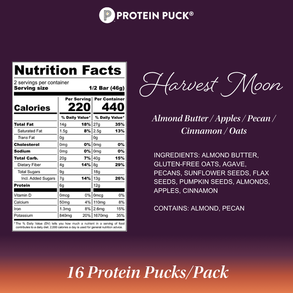 Harvest Moon | Apple, Cinnamon, Pecan | 3.25oz Bar