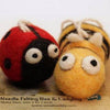 Bee & Ladybug – DIY Needle Felting Kit