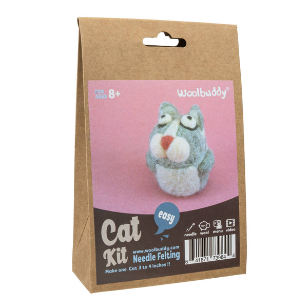 Cat – DIY Needle Felting Kit