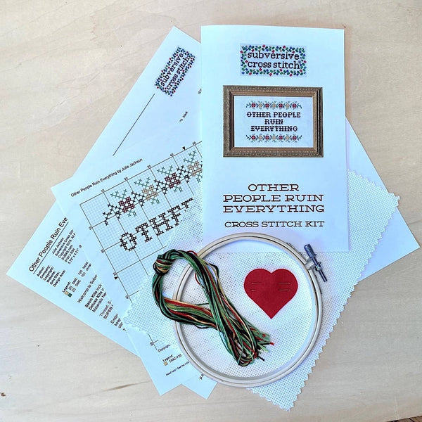 If At First You Don't Succeed Cross Stitch Kit