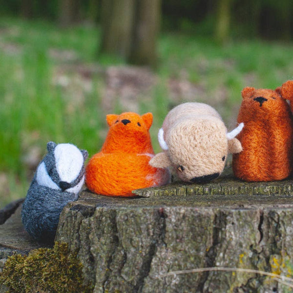 Badger Needle Felting Kit