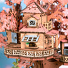 Sakura Tree House - DIY Wooden Puzzle