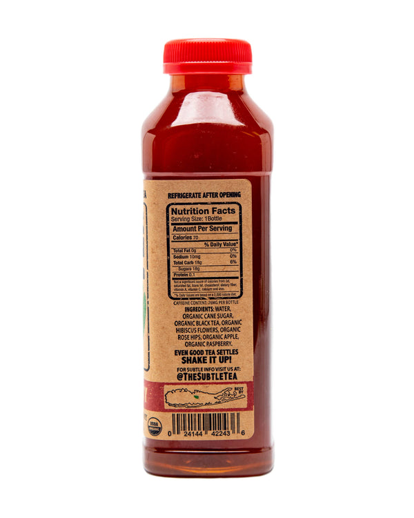 Organic Raspberry Iced Tea - 16 oz.