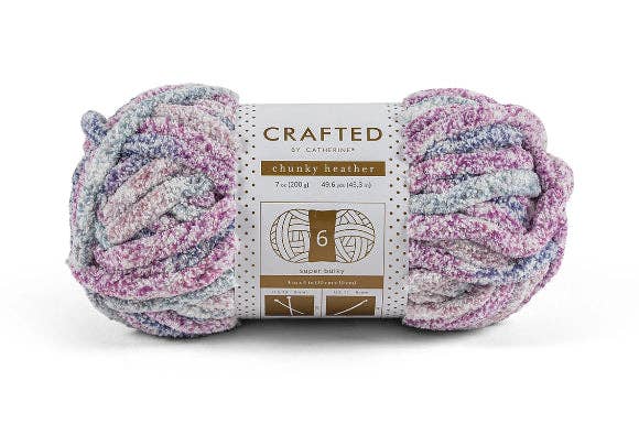 Chunky Heather Yarn | 7oz/200g | Super Bulky #6