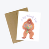 Bigfoot Greeting Card 