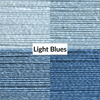 Cotton Thread Set - Light Blues! For Quilting and Sewing - 8 Spools, 4 Colors, 180 Yards Each