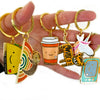 Unicorn Enamel Keychain