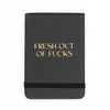 Leatherette Pocket Journal Fresh Out Of Fucks