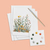 All in One Watercolor Postcards: Desert Blooms