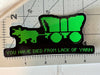 Vinyl Sticker The Darner Party Classic Video Game Y2K 90s 80