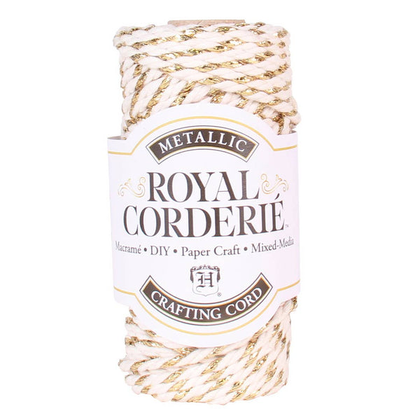 ROYAL CORDERIÉ 3MM METALLIC CRAFTING CORDS