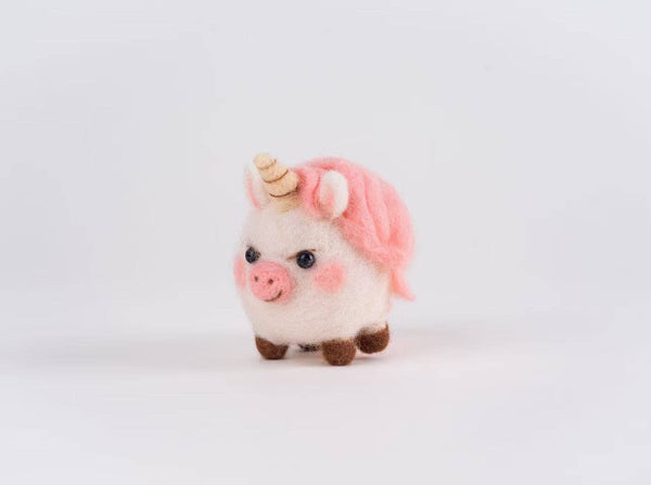 Lola the Piggycorn | Needle Felting Kit