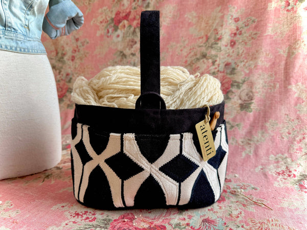 Forever Caddy– Knitting and Crochet Organizer Project Bag
