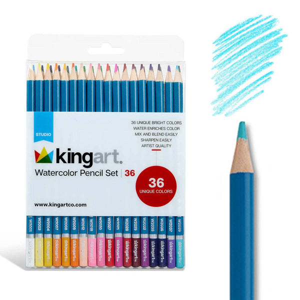 Watercolor Pencils Set - 36 Colors