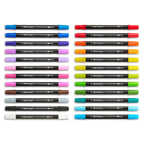 PRO Twin-Tip™ Acrylic Paint Pens – 24 Colors