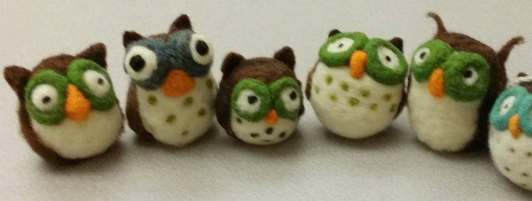 Owl - Needle Felting Kit