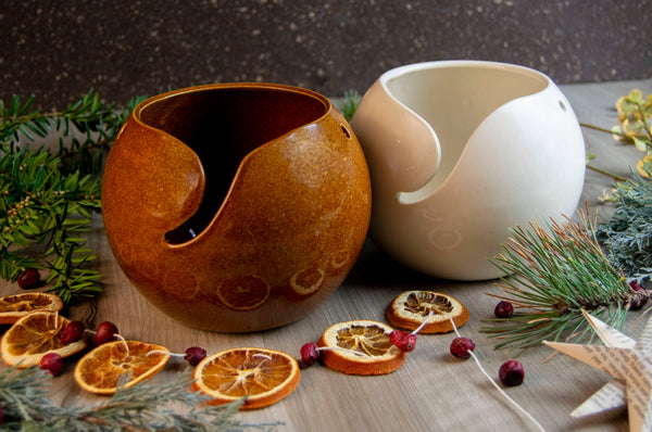 Minimal Ceramic Yarn Bowl