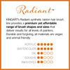 Radiant™ 6300 Flat Golden Synthetic Brush Set - 7 pc