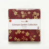 Charm-pack 40pcs - 5" Square Precuts - Crimson Garden Collection