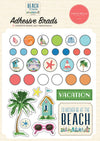 Beach Town Adhesive Brads