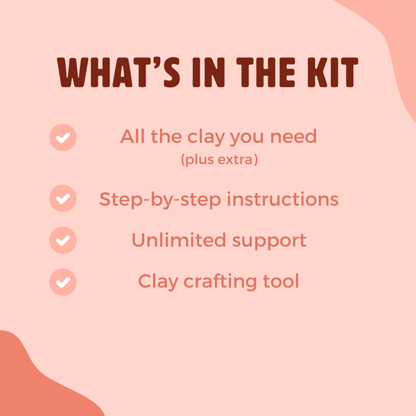 Avocado Toast Clay Crafting Kit
