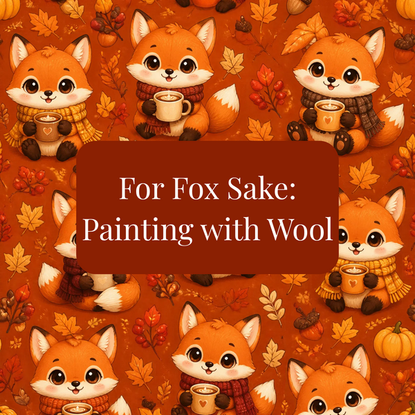 For Fox Sake: Painting with Wool | Saturday, November 21 | 12-2pm