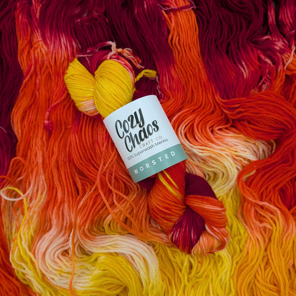 Cauldron's Fire Yarn | Enchanted Grove Collection
